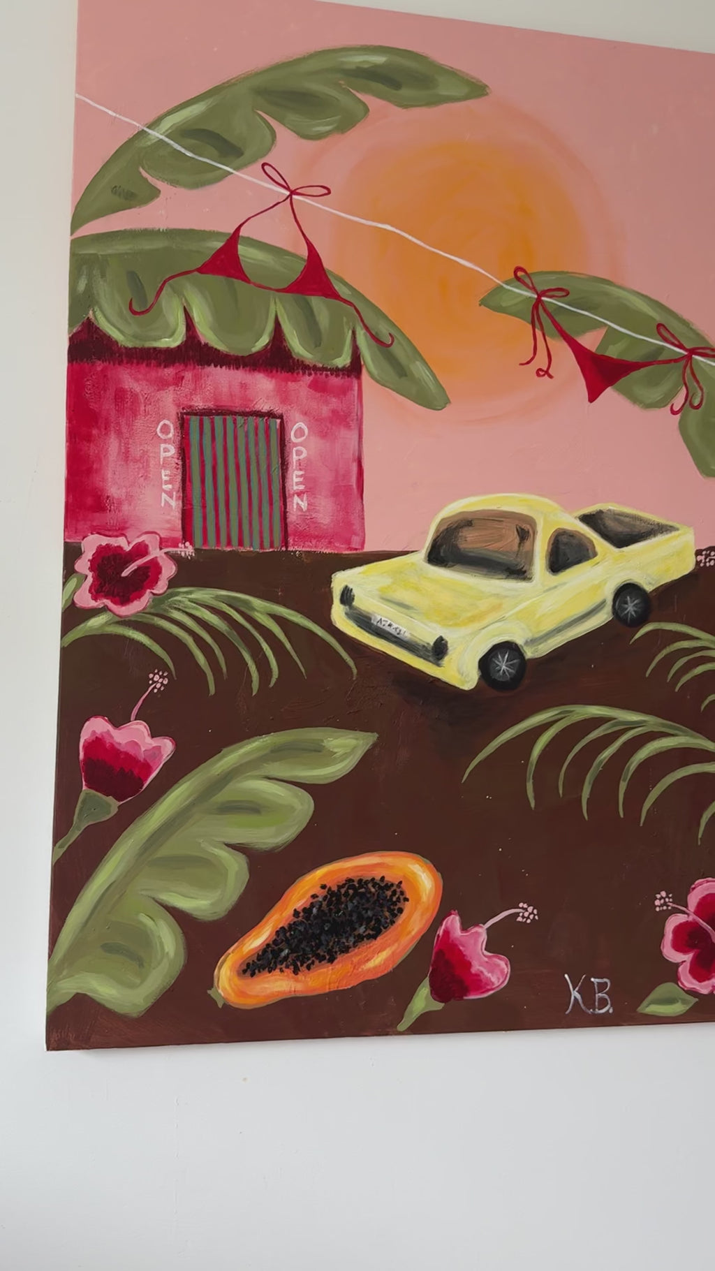 'Vacation' Series (4 // 4) Original Artwork